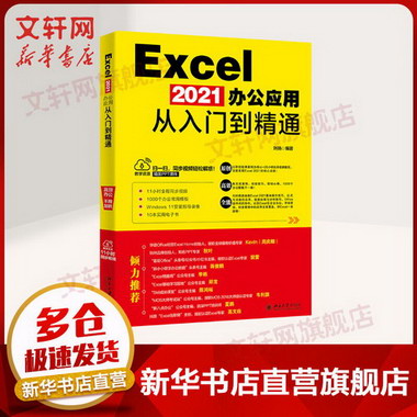Excel2021辦公應用從入門到精通劉揚 著北京大學出版社函數與公式