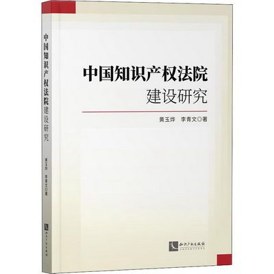 中國知識產權法院建設研究 圖書