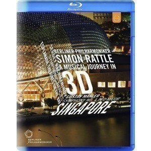 藍光電影碟 BD50G 柏林愛樂樂團新加坡音樂會 2D+3D