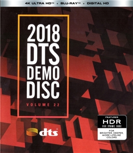 4K UHD 藍光電影碟 DTS DEMO DISC 2018 DTS:X 測試碟 Vol.22
